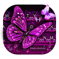 Flash Butterfly Keyboard Theme