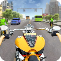 Motorcycle Traffic 3D