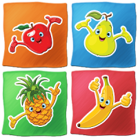 아이들을위한 과일 메모리 게임