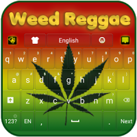 Weed Reggae Keyboard
