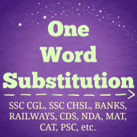 One Word Substitution