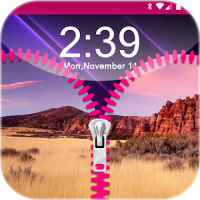 Zipper Lock Screen Prank