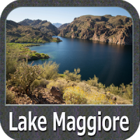 Lake Maggiore Map GPS Offline Fishing Charts