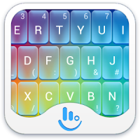 TouchPal Rainbow keyboard