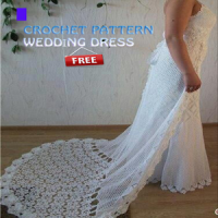 Crochet Pattern Wedding Dress
