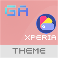 COLOR™ Theme | Premium Red Design For XPERIA