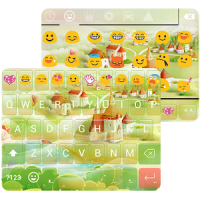 Fair Town Emoji Keyboard Theme