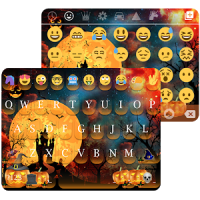 Halloween Day emoji Keyboard