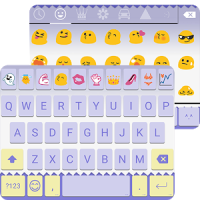 Little Lilac Emoji Keyboard