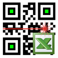 LoMag Barcode Scanner to Excel - free inventory QR