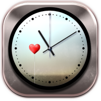 Valentine Wallpaper Clock