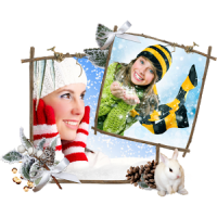 Winter Photo Frames