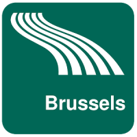 Karte von Brüssel offline