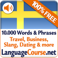 스웨덴어 단어 및 어휘를 무료로 배우세요
