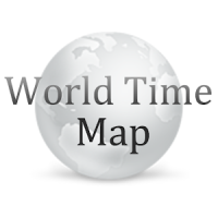 世界時計 World Time Map