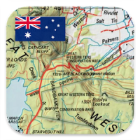 Australien Topo Maps