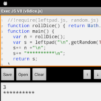 Exec Javascript (ES6)