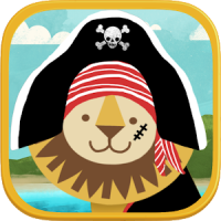 Piraten-Vorschulpuzzle - Gold