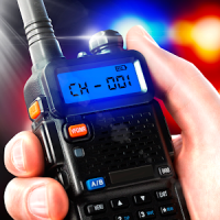 Radio policía walkie-talkie