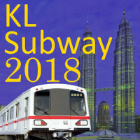 Kuala Lumpur (KL) MRT LRT Train Map 2020