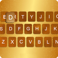 Tema de teclado emoji oro