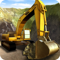 Construction Excavator 3D Sim