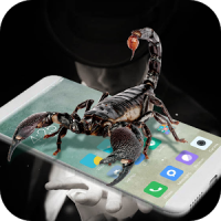 Scorpion in phone prank