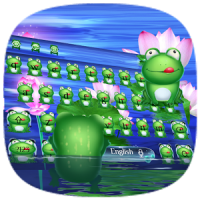 Green HD frog keyboard