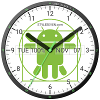 Logo Analog Clock Live Wallpaper-7