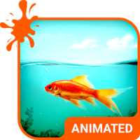 Golden Fish Animated Keyboard + Live Wallpaper
