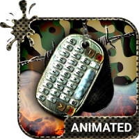 War Area Animated Keyboard + Live Wallpaper