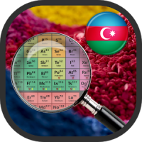 Periodic table in Azerbaijani