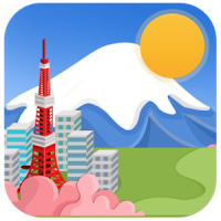 桜＆富士 - 日本天気時計＆天気予報のウィジェット