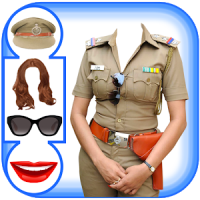 Women Police Suit Photo Editor 2020