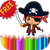 Coloring Book Pirates
