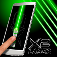 simulateur laser pointeur x2