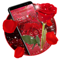 Red Rose Flower Theme