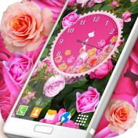 Rose Clock Live Wallpaper 4K Wallpapers Themes