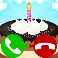 juego de simulación de llamada de cumpleaños