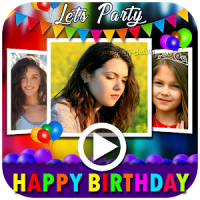 Birthday Video Maker with Song and Name 2020