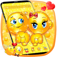 Couple Emoji Sweet Love Theme