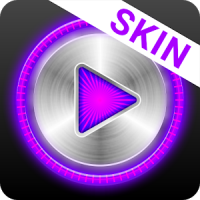 MusiX Hi-Fi Purple Skin for music player