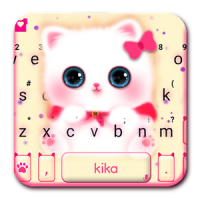 Kawaii Kitty Cute Cat Tema de teclado