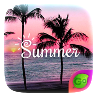 Summer GO Keyboard Theme