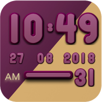 Berry digital clock