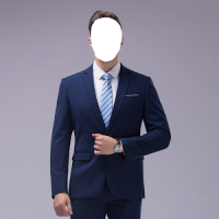 Men Suits Face Changer