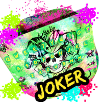 Joker Emoji Keyboard Theme