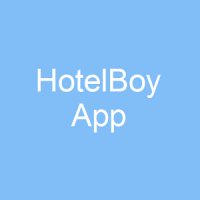 HotelBoy App