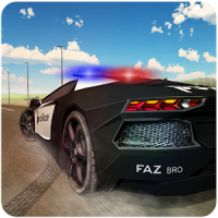 Police Car Chase Driving School Simulator