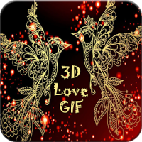 3D amor GIF